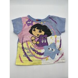 Vintage Dora The Explorer Catch The Stars - Year 2004 - Size 4T - Y2K